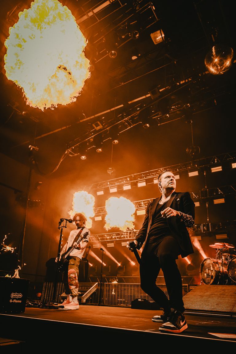 Shinedown performing live at AEC Theatre in Adelaide